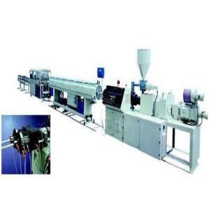Cheap Water Cooling Twin Pipe PVC Pipe Production Line , PVC Pipe Making Machine for sale