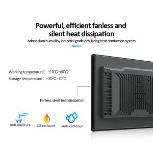 2GB/4GB/8GB DDR3 RAM All In One Pc 13.3 Inch Industrial Embedded Panel Pc Touch