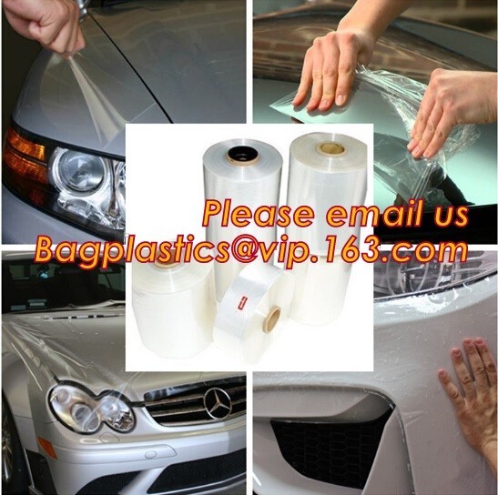 packaging stretch paint protective film for sheet, High glossy transparent car