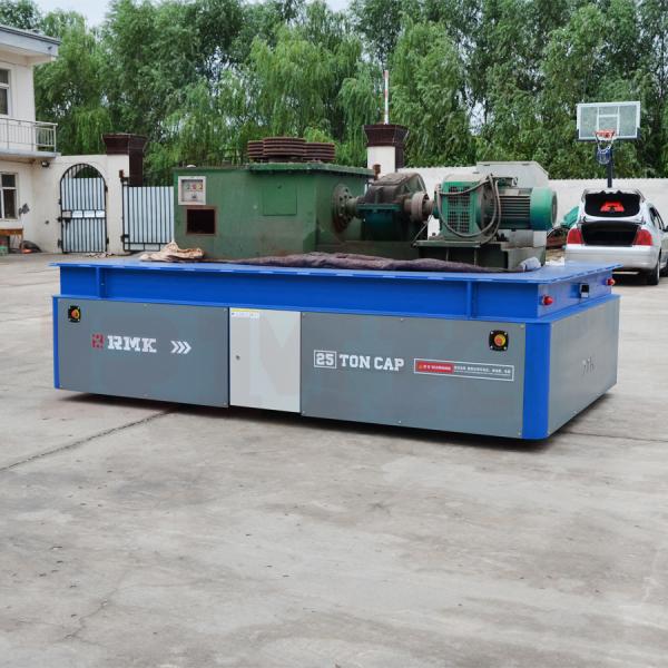 Quality Lead Acid Battery Steerable Transfer Cart With Lifting Platform wholesale