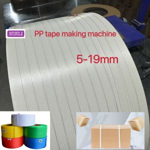 White PP Strapping Band Packaging Belt 0.3-1.2mmThickness For Packing Machine
