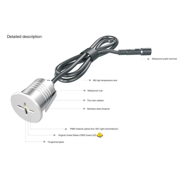 95Lm DC12V LED Step Lights Dimmable For Hotel