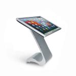 Information Checking Touch Screen Kiosk With Camera Vertical Self Service