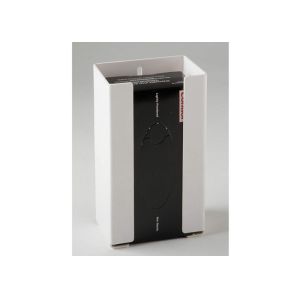 China White Plastic Medical Exam Glove Dispensers Non - Folding Rack Modern Style on sale