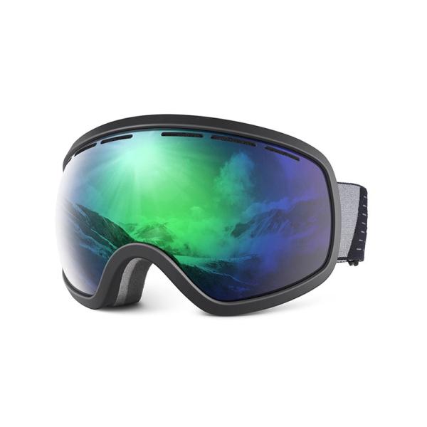 Quality Lightweight Spherical Ski Snowboard Goggles With Elastic Headband wholesale