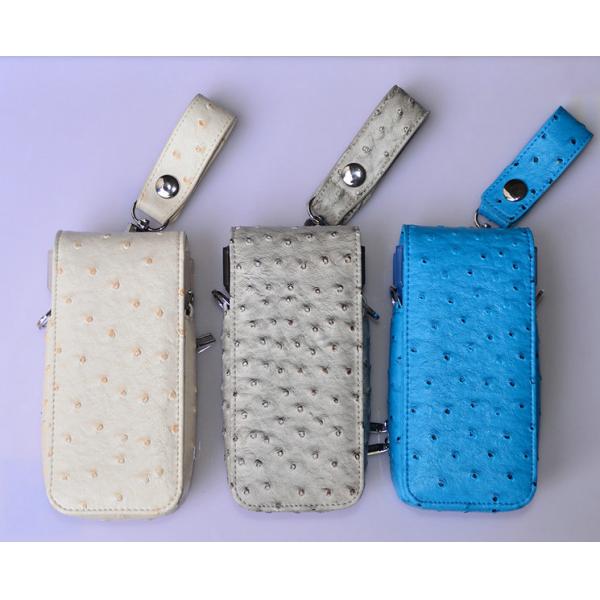 Profession Ostrich PU Leather Dart Case , Dart Wallet