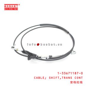 1-33671187-0 Transmission Control Shift Cable Suitable for ISUZU FVFXGX 6SD1
