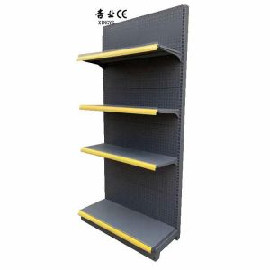 Cheap Factory customized color size gondala rak mini market supermarket gondola shelving for sale