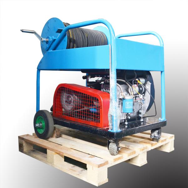 50L/min Jet Sewer Cleaning Machine 25HP Diesel Driven Sewer Drain Pipe Cleaning