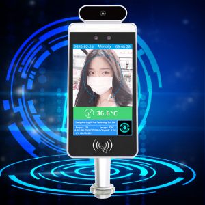 AI Sensing Face Recognition Turnstile Access Control System Aluminum Alloy