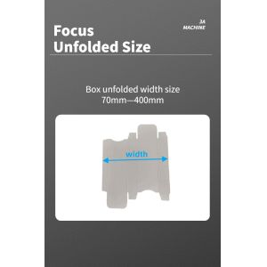 Easy to Operate Folder Gluer Mini Box Folder Gluing Machine for Side Glue and