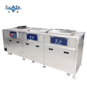 China Factory Direct Triple Tank Ultrasonic Cleaner: Filtration + Rinsing + Drying for Metal Components on sale