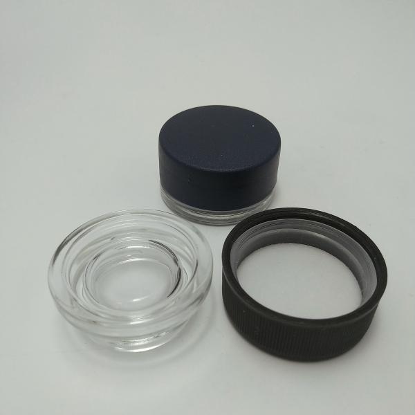 1oz Childproof Screw Cap Cosmetic Jars Push Safety Caps Jar