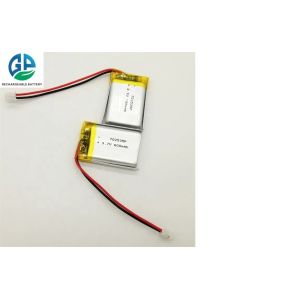 IEC62133 Approved Lipo Battery 702535 600mah 3.7 lithium polymer battery