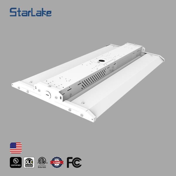 Quality Workshop 3CCT Adjustable LED Linear Highbay Light With Motion Sensor Pir Sensor wholesale