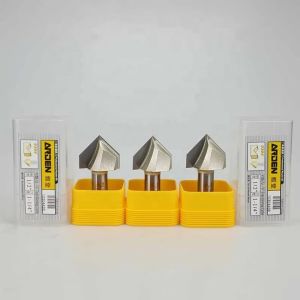 ARDEN 'V' Type High Hardness Alloy Router Bit Tool 1/2 1/4 Shank End Mill Wood