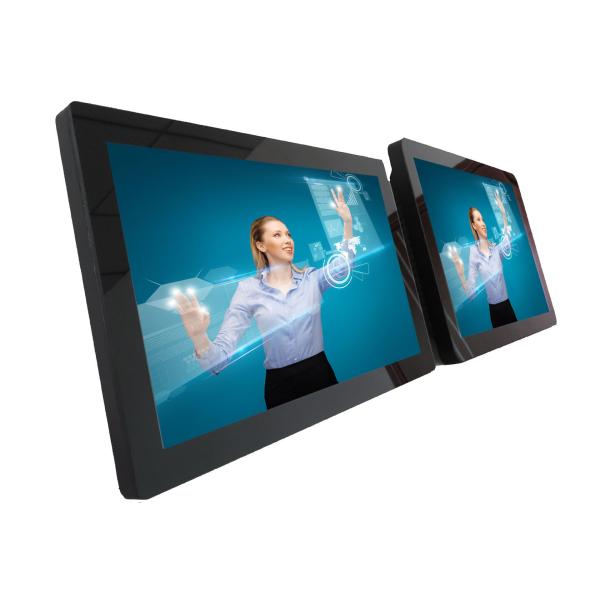 Quality 19" AIO industrial computer true flat surface pcap touch PC wholesale