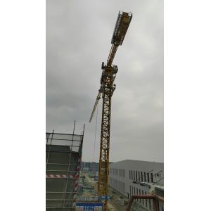 2022 Zoomlion Flat Top Tower Crane 7025-12 Car Type Moving and Moving Type