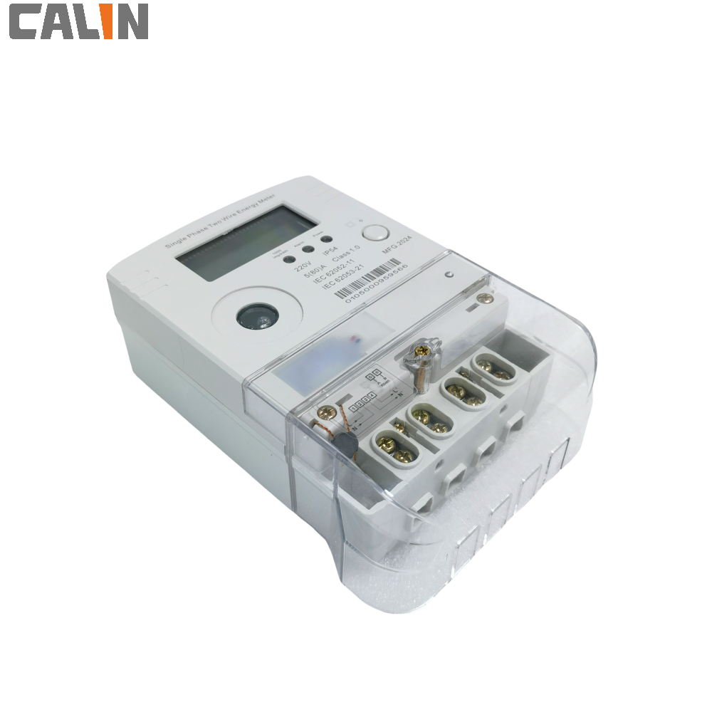 Extended Flush Type Single Phase Electric Meter / Digital Electricity Meter