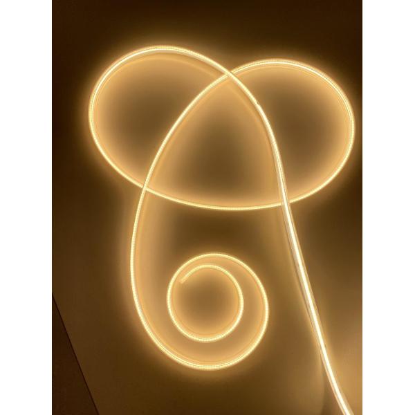 Quality Flexible Waterproof COB LED Strip Light IP65 Silicon Extrusion 3000K wholesale