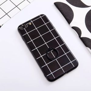 Matte Surface Finger Grip Phone Case Adjustable Stand Spiderman For Iphone 6