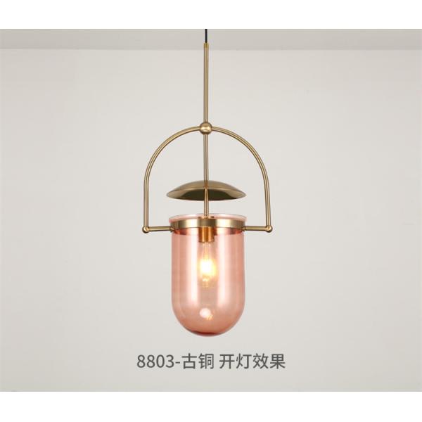 Postmodern Led Pendant Lights Designer Glass Hanglamp For Living Room Bedroom Study Bar Glass Decor Lamp(WH-GP-166)