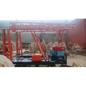Xy-150Type Trailer Mounted Hydraulic Core Drilling Rig for Geo Exploration