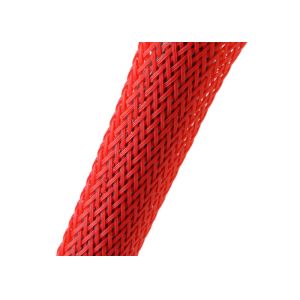 Self Closing Zipper Cable Sleeve Braided Wrap Colorful With High Melting Point