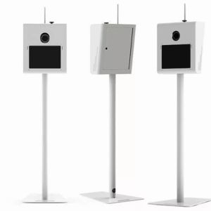 Wholesale 3D Printing Colorful Portable Photo Booth Shell IPad With Ring Light