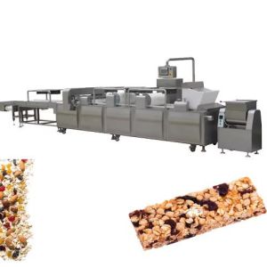 Automatic PLC Control Cereal Bar Making Machine / Peanut Bar Making Machine 9kw
