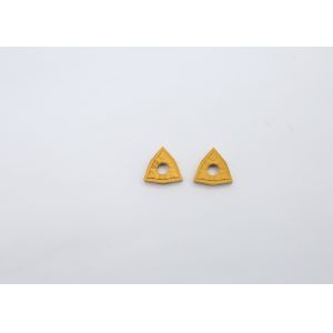 Custom Triangle Carbide Lathe Inserts High Density For Turning / Cutting