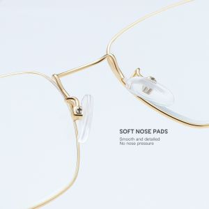 Metal Stainless Steel 140MM Men'S Reading Eyeglasses BSCI Designer Reading