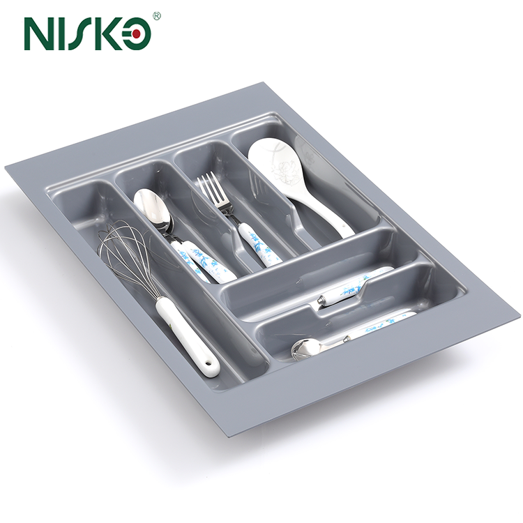 Cheap Modular Cutlery Tray Flatware Tray Kitchen Silverware Storage Organizer Storage Rack for sale