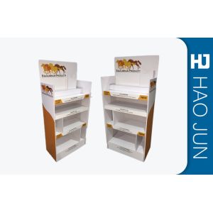 Cheap POP Up Cardboard Display Stands Handmade Durable With Matt Lamination for sale