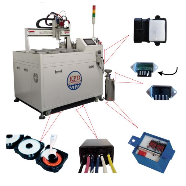 Advanced RTV2 Silicone Elastomer Mixing and Dispenser Machine for Electronic