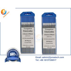 WT20 2% Thoriated Tungsten Electrodes TIG Welding Ground Finished