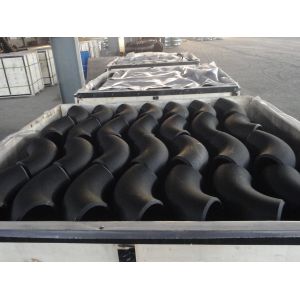 SEAMLESS ASTM A234 WPB STEEL PIPE ELBOW CARBON BLACK GALVANIZED