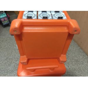 Movable Portable Power Distribution Box , Plastic 3 Phase Distribution Box