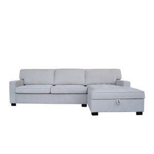 Sectional Multi Purpose Sofa Bed Fabric Sofa Bed Couch With Chaise Storage