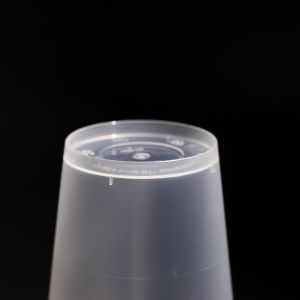 BPA Free Plastic Round PP Cup With Customizable Logo And Lid For Juice Or Boba