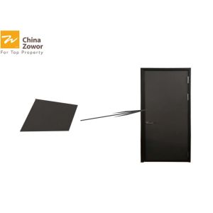 Air And Water Tightness Fire Safety Door With Wind Loading Simple Shape For