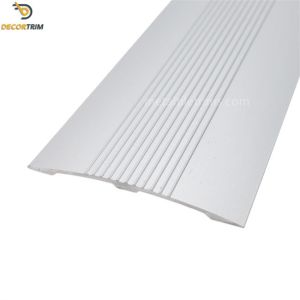Anti Slip Protective Flooring Transition Trim Metal 37mm Width SGS Certified