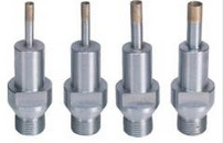 China Diamond drill bits with thread head on sale