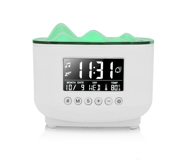 Iceberg LED Clock Alarm Design Aroma Diffuser Manufacturer-Design And Develop-