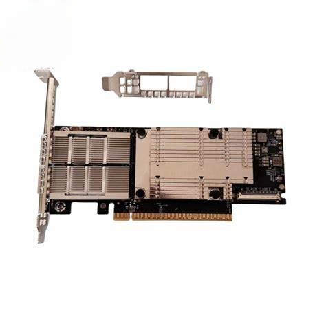 Quality Mellanox MCX755106AC-HEAT NDR 400 Gb/s Dual-port QSFP112 InfiniBand Network Card for High-Speed Server Applications wholesale