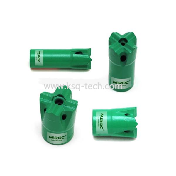 High grade steel Tapered Cross Drill Bit 7 Degree 32mm with tapered drill rod for drilling holes