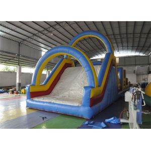 Safety Inflatable Obstacle Course , Kids Obstacle Course Equipment For Fun