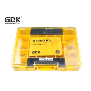 China GDK Factory Produce Silicone O Ring Seals 4C-8253 O-Ring Kit Box For Caterpillar Excavator on sale