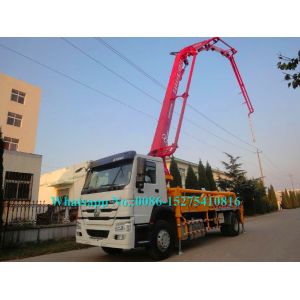 Zoomlion Sany 23m Verticle reach Truck Mounted Concrete Pump 23X-4Z with Output