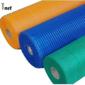 Customized Reinforcing Fiberglass Mesh Yellow / Orange Mesh For Repairing
